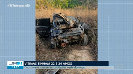 Jovens morrem em acidentes de trânsito no Tocantins durante o fim de semana