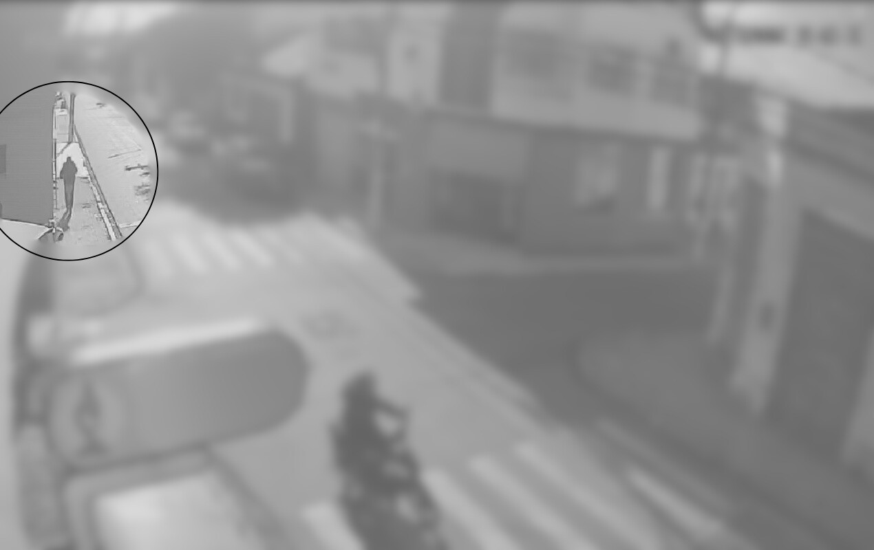 Suspeito de matar duas pessoas a tiros saiu caminhando de clínica após atear fogo no local; veja vídeo