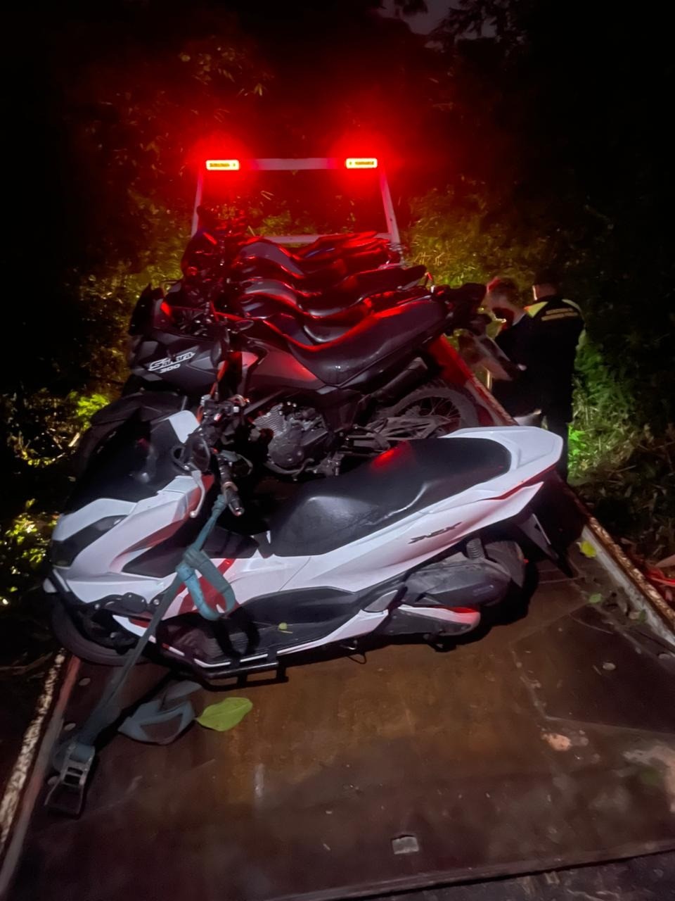 Sete motos são apreendidas em ação contra o 