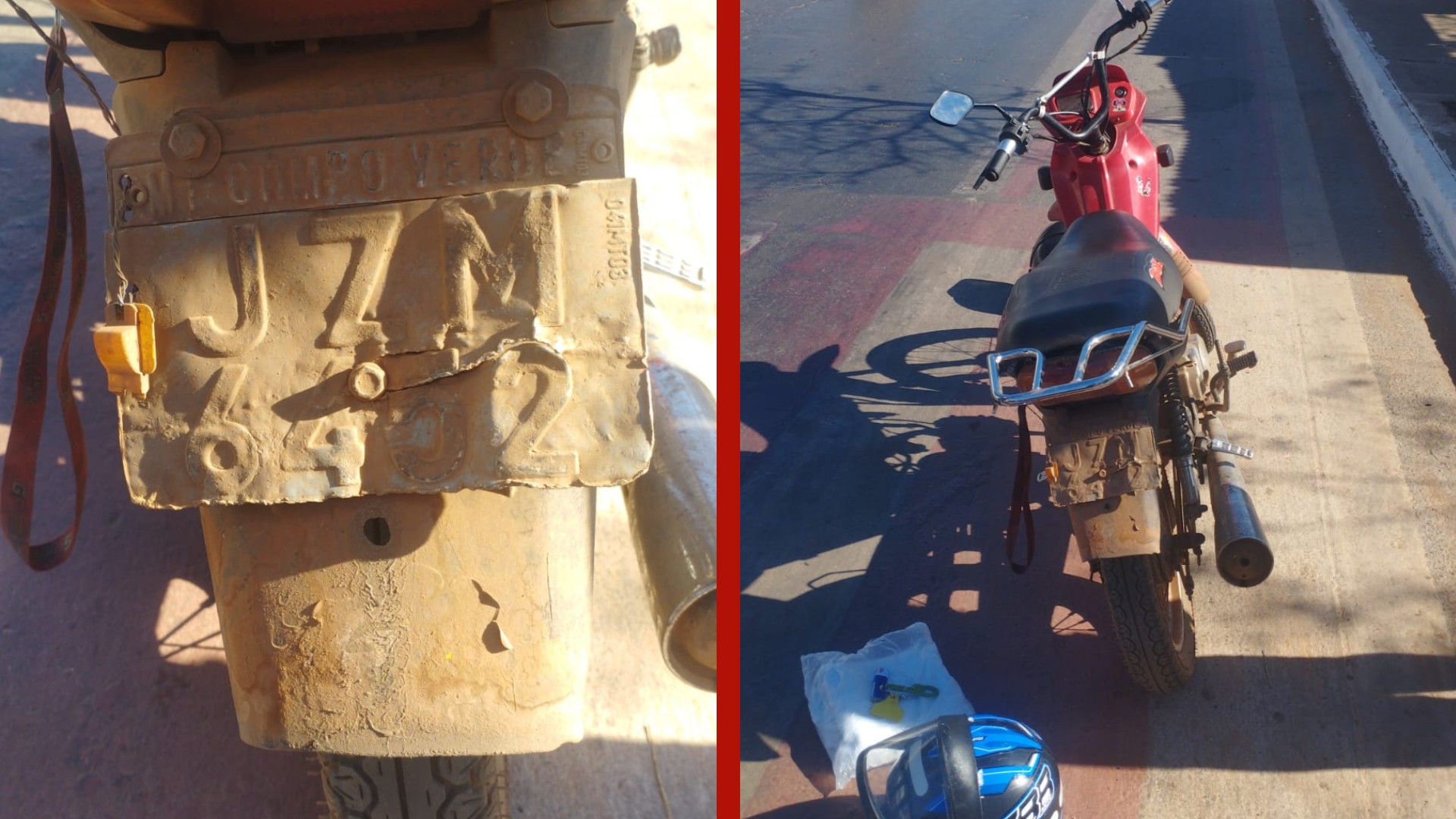 Piloto embriagado em moto com placa adulterada é preso em Várzea Grande (MT)