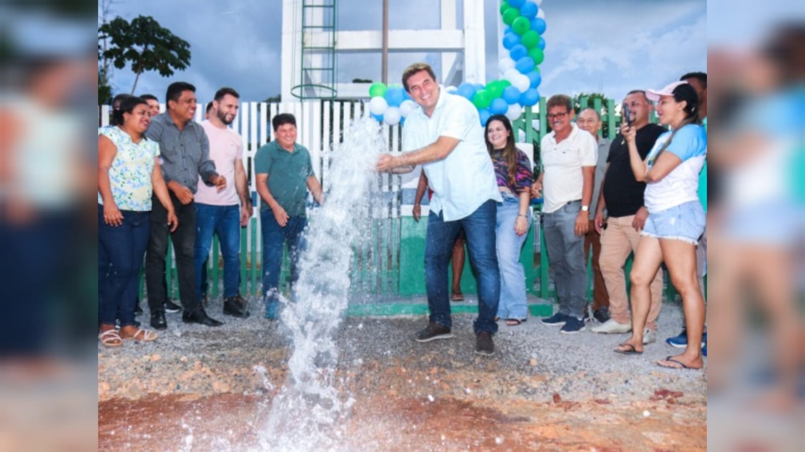 Sistema de abastecimento de água potável é inaugurado no bairro Cidade Nova em Mojuí dos Campos