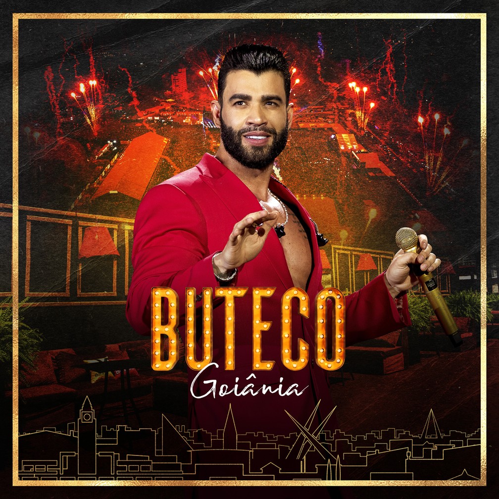 Gusttavo Lima apresenta sete músicas no EP ao vivo 'Buteco Goiânia