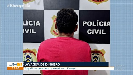 Suspeito de integrar grupo que lavava dinheiro é preso em Gurupi