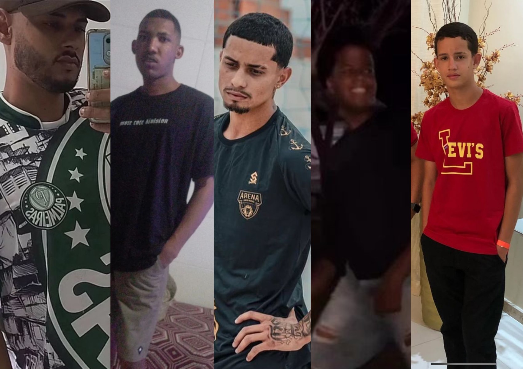 Cinco jovens morrem após dois carros baterem de frente no interior da Bahia