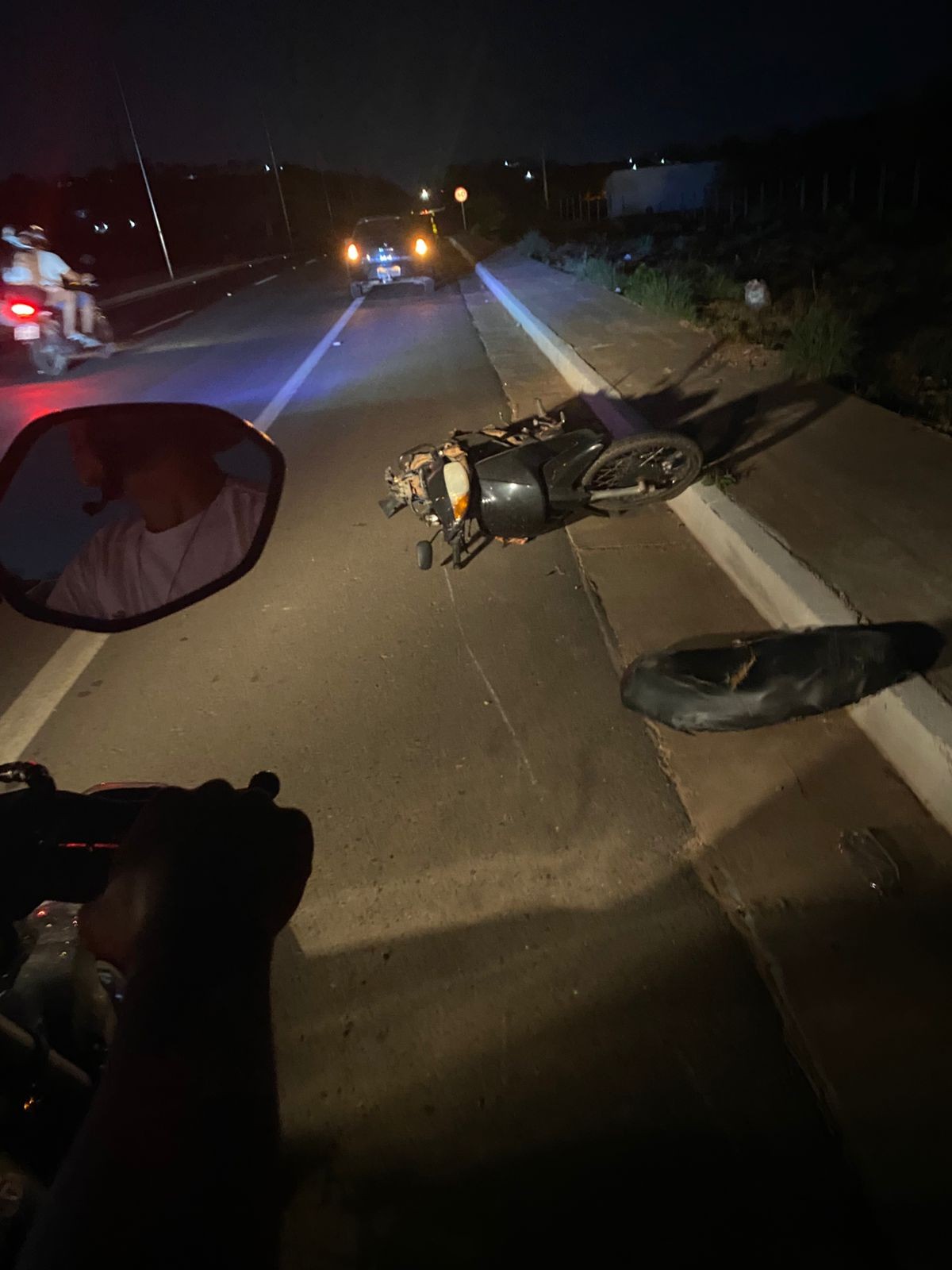 Motociclista morre em acidente de trânsito no Contorno Leste em Cuiabá