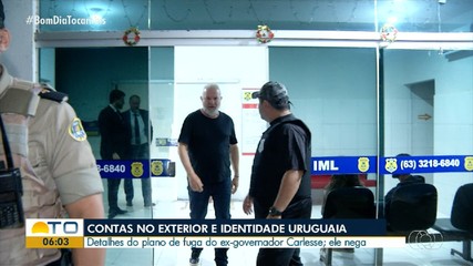 Ex-governador Carlesse é preso e nega plano de fuga para o exterior