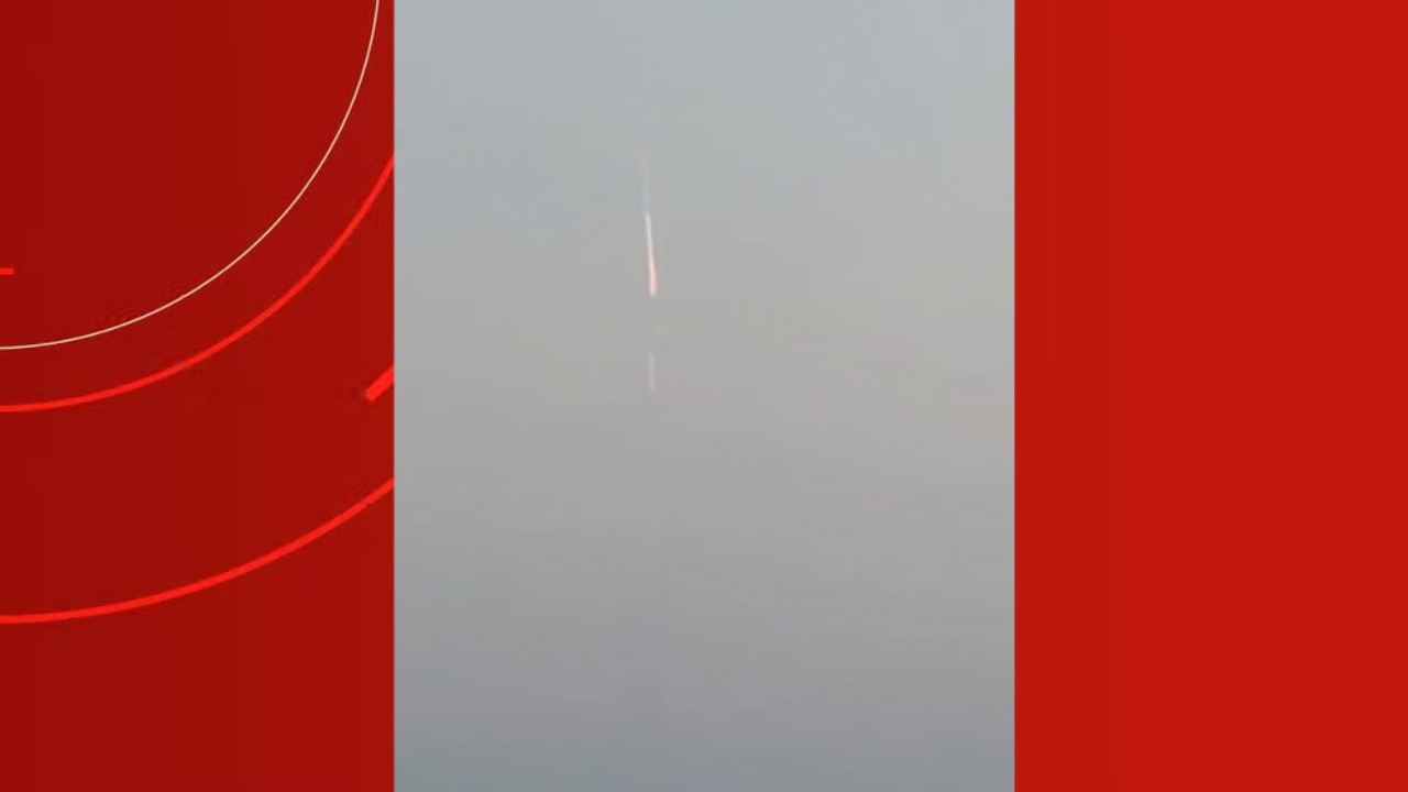 VÍDEO: objeto em chamas cruza céu de cidade do AM; especialista aponta lixo espacial