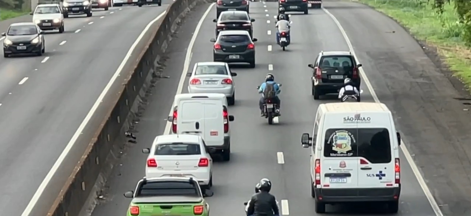 Cresce em 277% o número de multas aplicadas em motociclistas que trafegam nos corredores da BR-153 no noroeste paulista