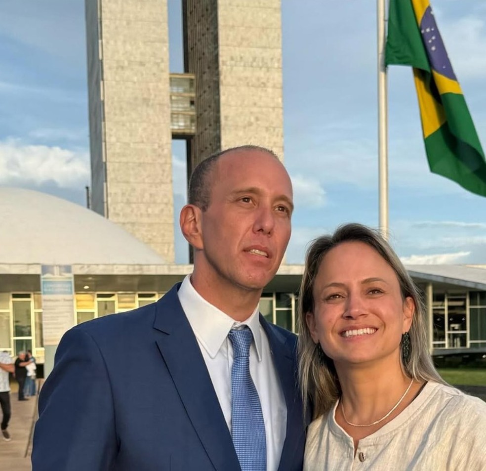 Rodrigo Manga e primeira dama foram denunciados à Justiça Federal — Foto: Reprodução/Sirlange Maganhato/Instagram