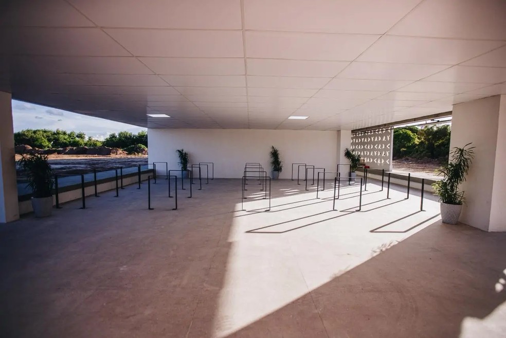 Confira detalhes da nova sede do ITA Ceará. — Foto: Ismael Soares/ Sistema Verdes Mares (SVM)