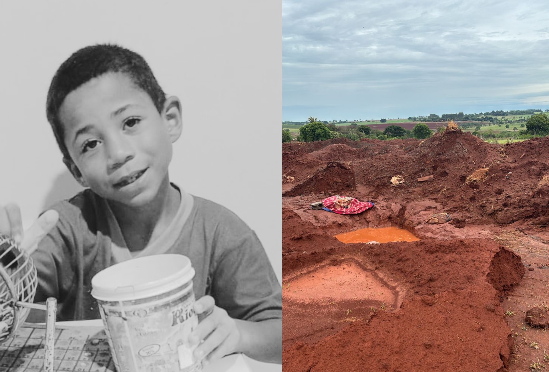 Menino de 8 anos morre ao cair em buraco de obra pública em MS; família questiona segurança
