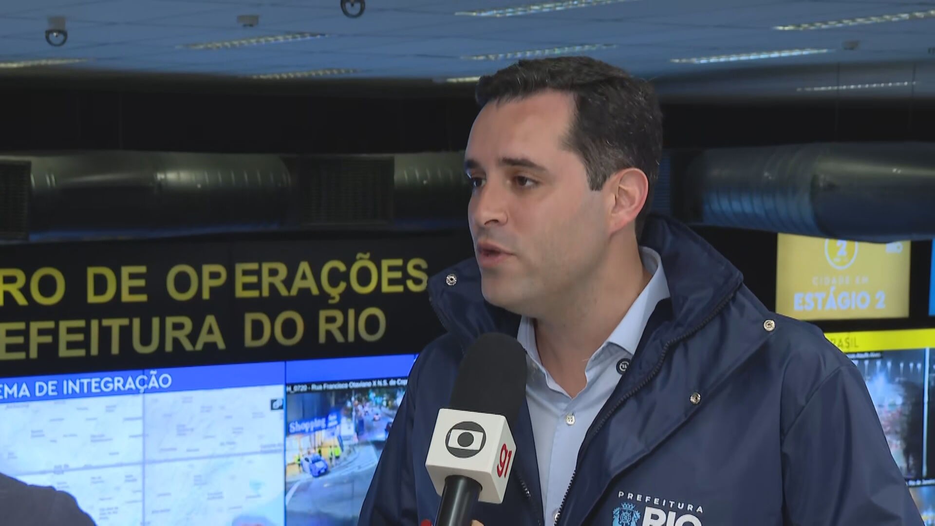 Rio entra em Estágio 2 por previsão de ventos fortes nesta sexta