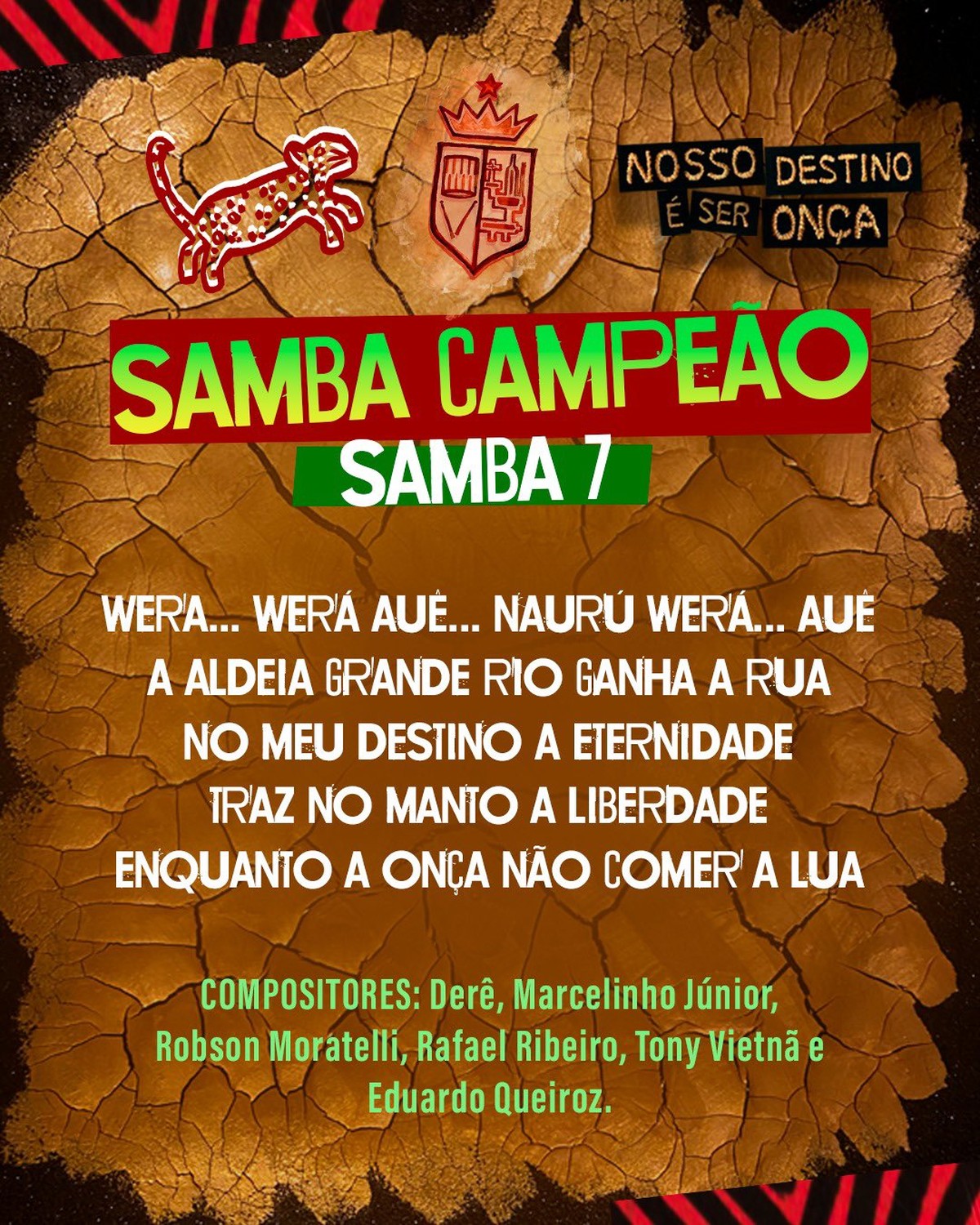 Grande Rio: a letra do samba-enredo escolhido para carnaval 2024
