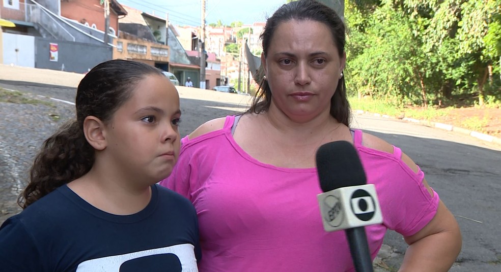 Mulher e sobrinha foram arrastadas por enxurrada em Campinas e lembraram do momento com emo&ccedil;&atilde;o &mdash; Foto: Reprodu&ccedil;&atilde;o/EPTV