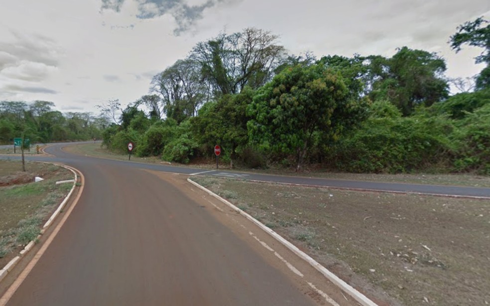Trecho do Trevo de Orindi&uacute;va (SP) &mdash; Foto: Reprodu&ccedil;&atilde;o/Google Maps