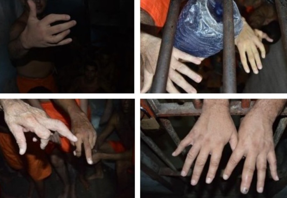 MP apura denúncia de que agentes penitenciários quebraram dedos de detentos no Ceará — Foto: Divulgação
