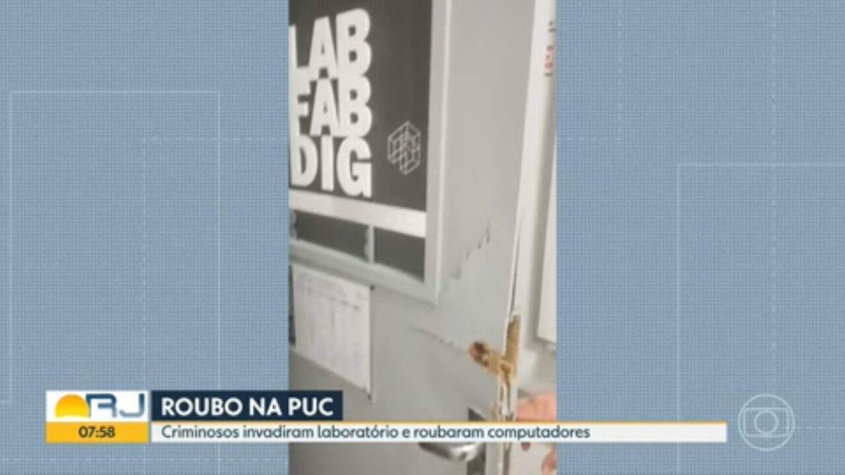 Ladrões invadem PUC-Rio e levam cerca de 20 computadores de laboratório