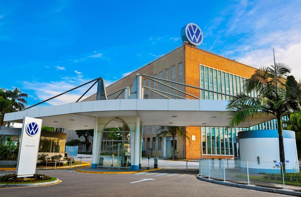 Fábrica da Volkswagen em São Bernardo do Campo (SP) — Foto: divulgação/Volkswagen