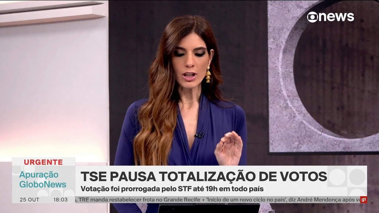 Apuração dos votos: após prorrogar votação até 19h, Zanin esclarece que decisão afeta apenas locais com urnas ainda abertas