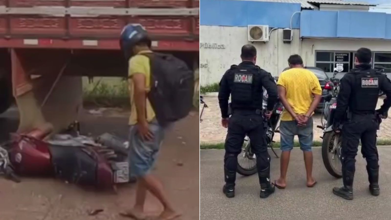 Suspeito de furtar moto é preso pela segunda vez em 10 dias após sofrer acidente e buscar atendimento no PI