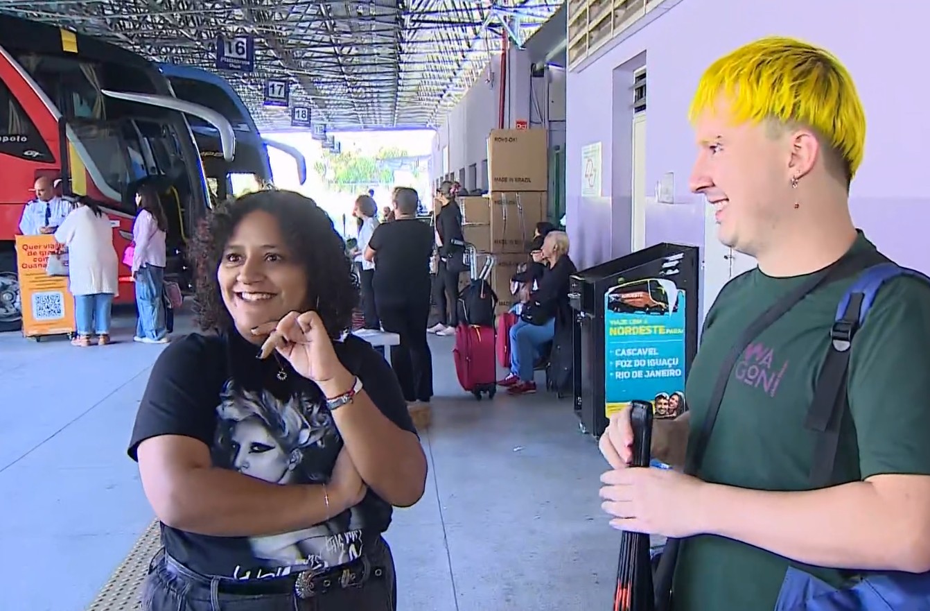 Ansiosos pelo show, fãs de Lady Gaga movimentam rodoviárias da região com viagens para o RJ: ‘Coração na boca’