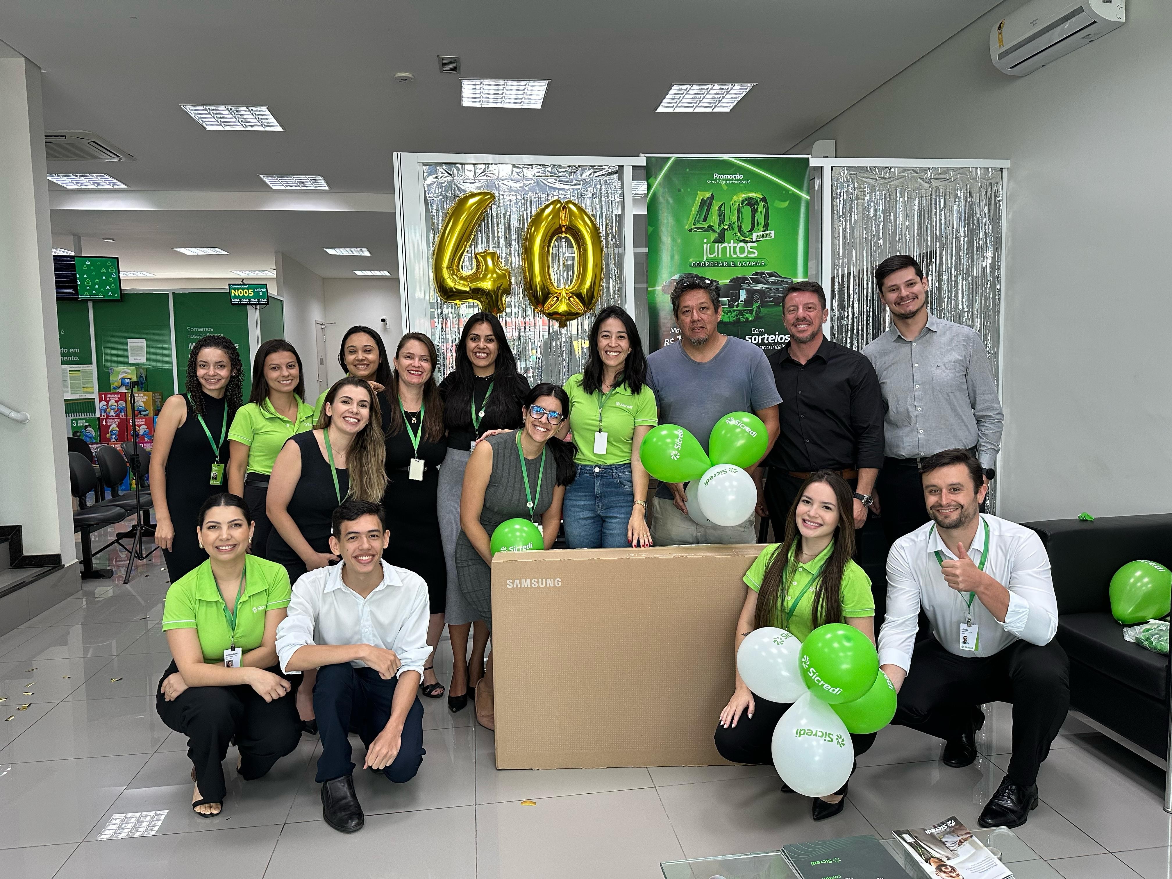 Mais de 80 associados são contemplados na promoção “40 anos 
juntos