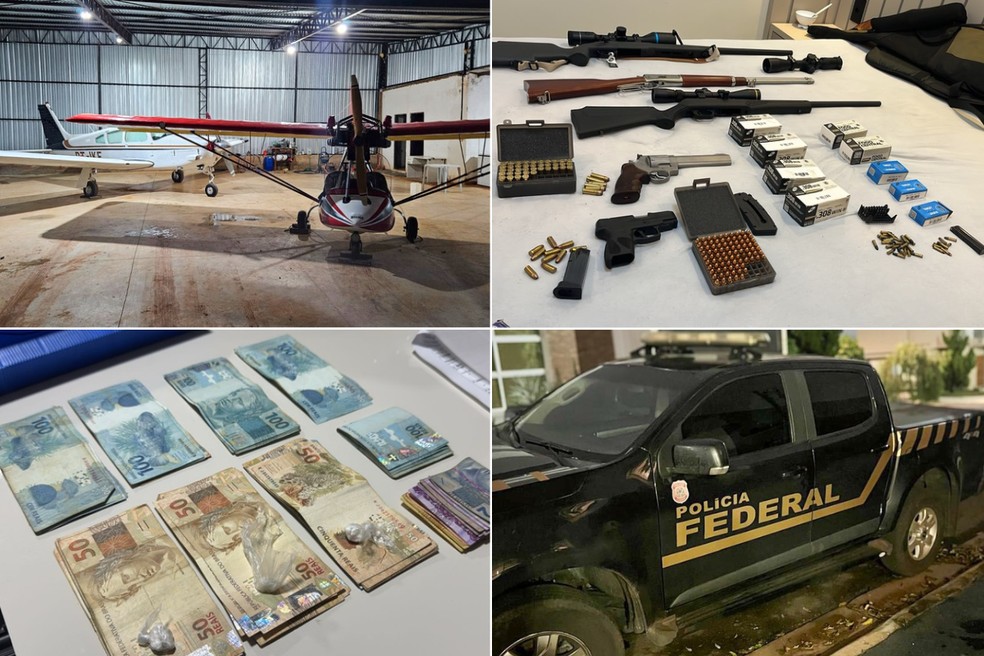 Operação foi realizada nesta quinta-feira (30) em Presidente Prudente e Pirapozinho (SP) — Foto: Polícia Federal/Divulgação