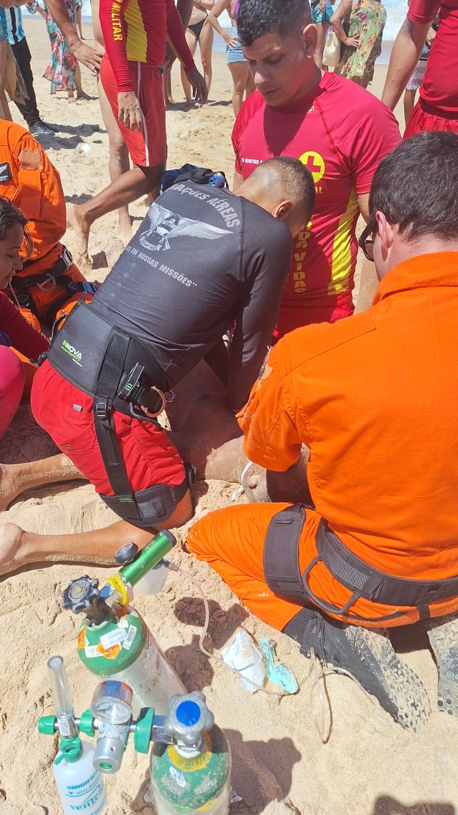 Homem morre após se afogar na Praia de Cruz das Almas, em Maceió