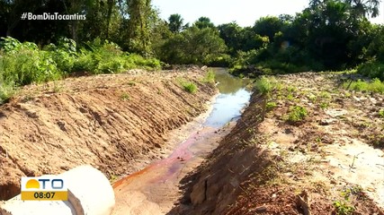 Moradores denunciam contaminação de nascente na região central de Palmas