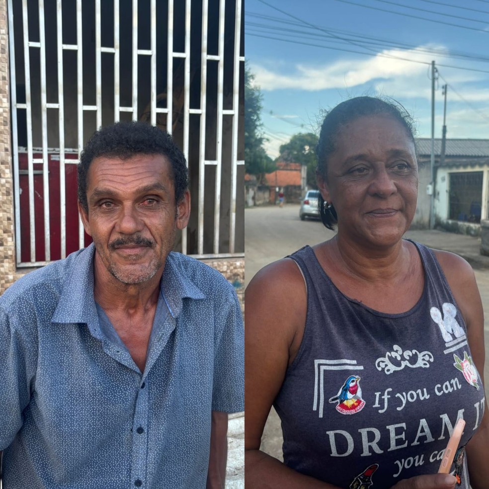 Irmãos são vizinhos dos idosos e também estão apreensivos — Foto: Júnior Andrade/Rede Amazônica