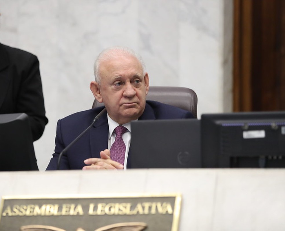 Traiano não se manifestou em plenário sobre admissão de propina — Foto: Alep