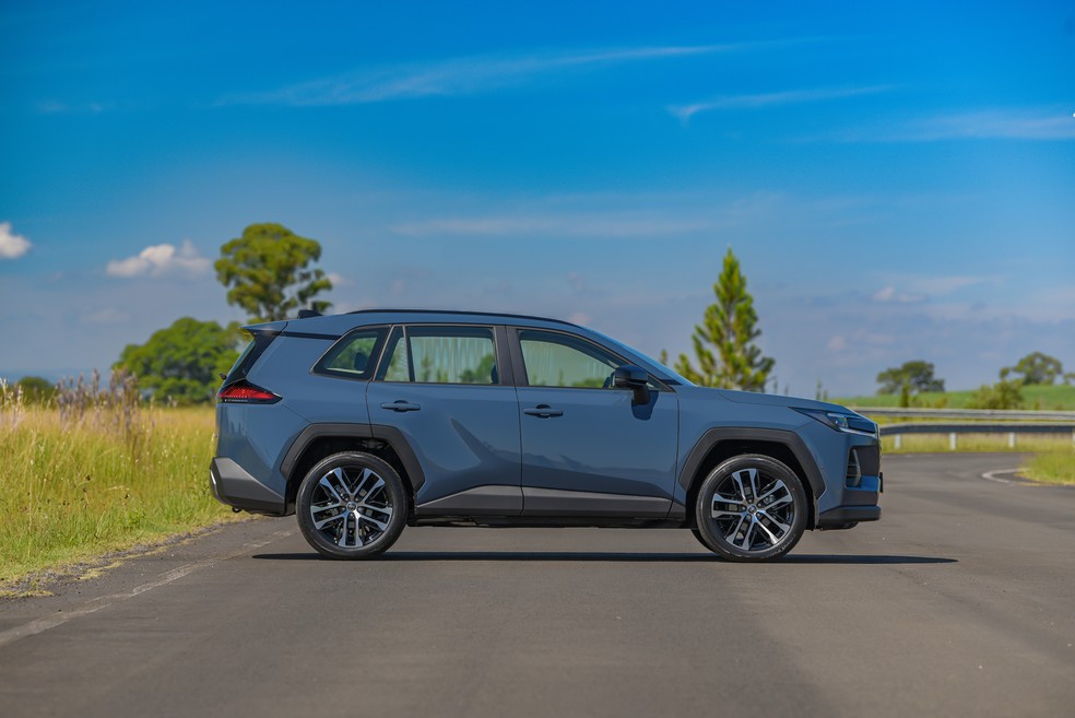 Nova geração do Toyota RAV4 — Foto: Divulgação / Toyota