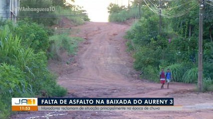 Moradores reclamam da fala de asfalto na região sul de Palmas