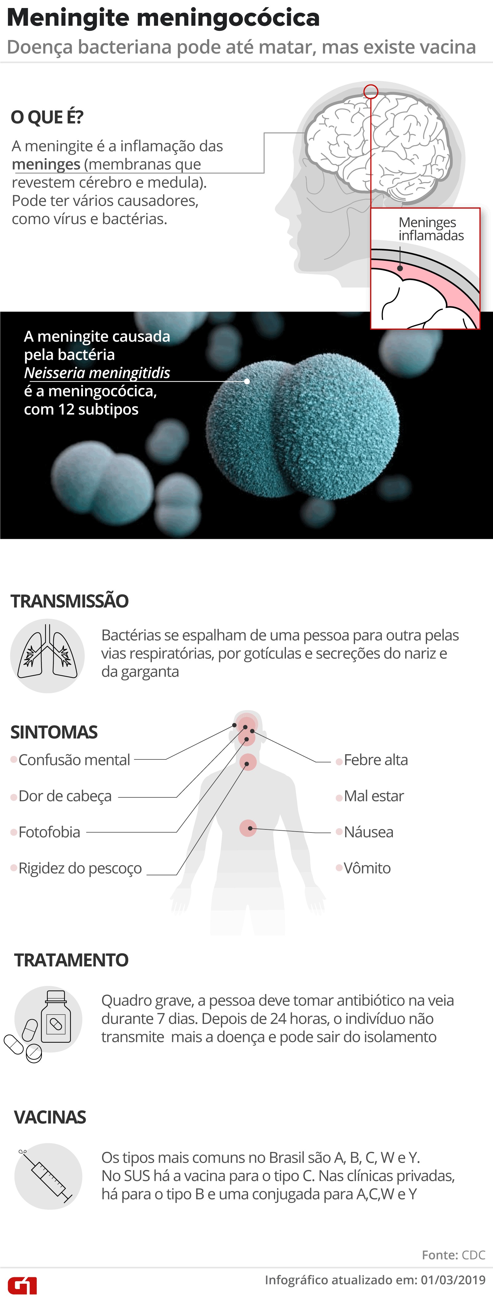 Vacina contra meningite: entenda os tipos e quem deve tomar | G1