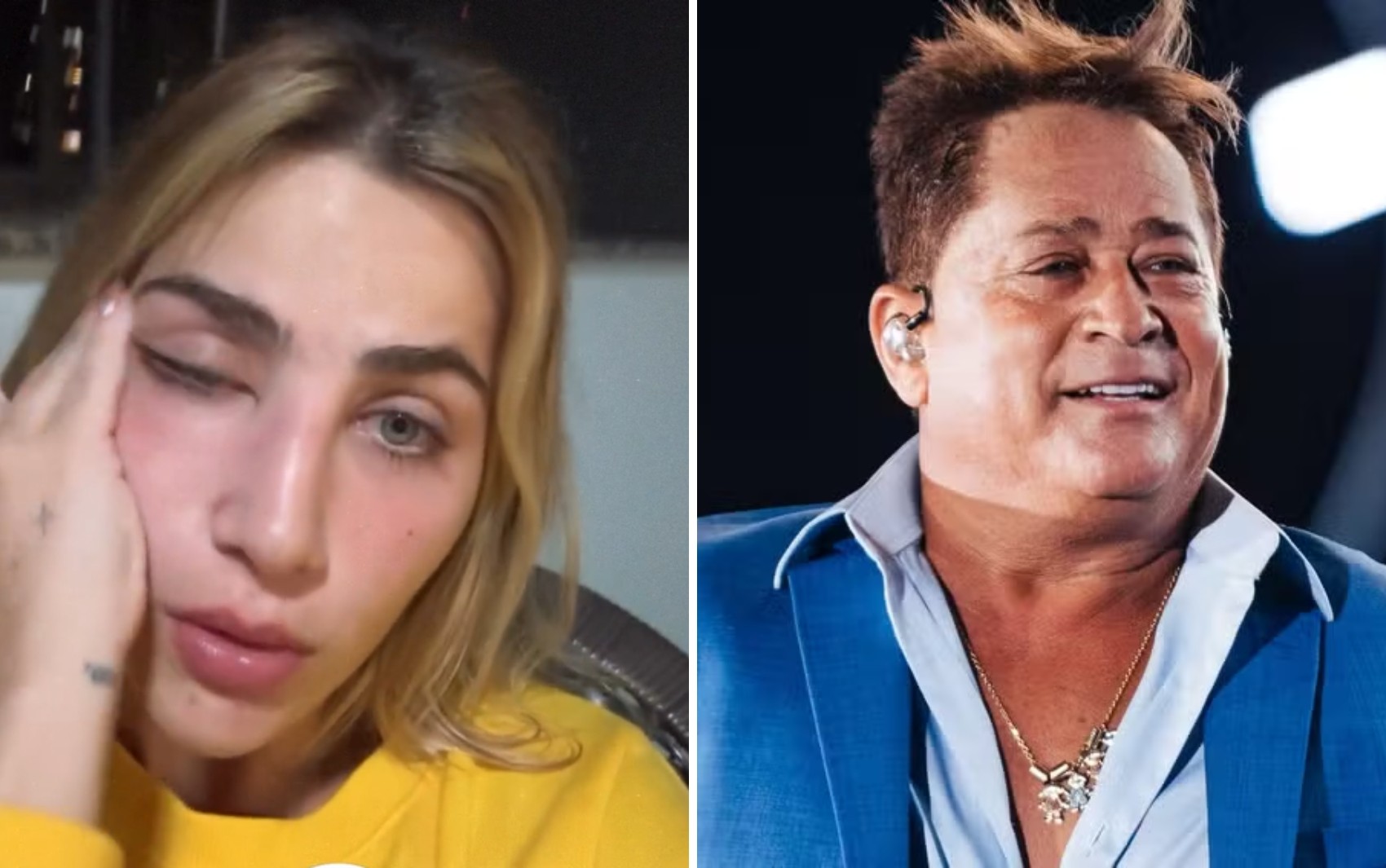 Filha de Leonardo chora ao relembrar briga com o pai: 'Fase muito difícil'