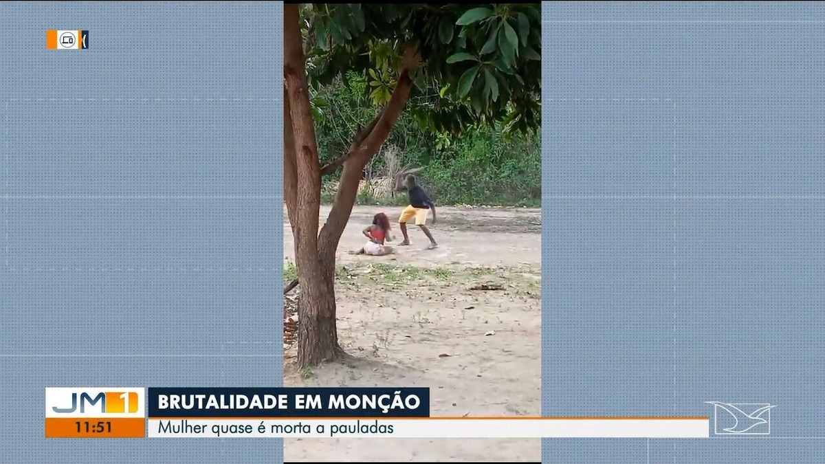 Preso Homem Que Aparece Em Vídeo Agredindo A Própria Irmã A Pauladas No Interior Do Ma