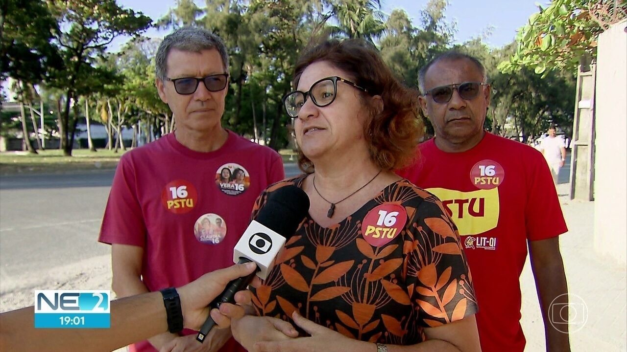 Claudia Ribeiro visita obra no Recife, conversa com operários e diz que ...