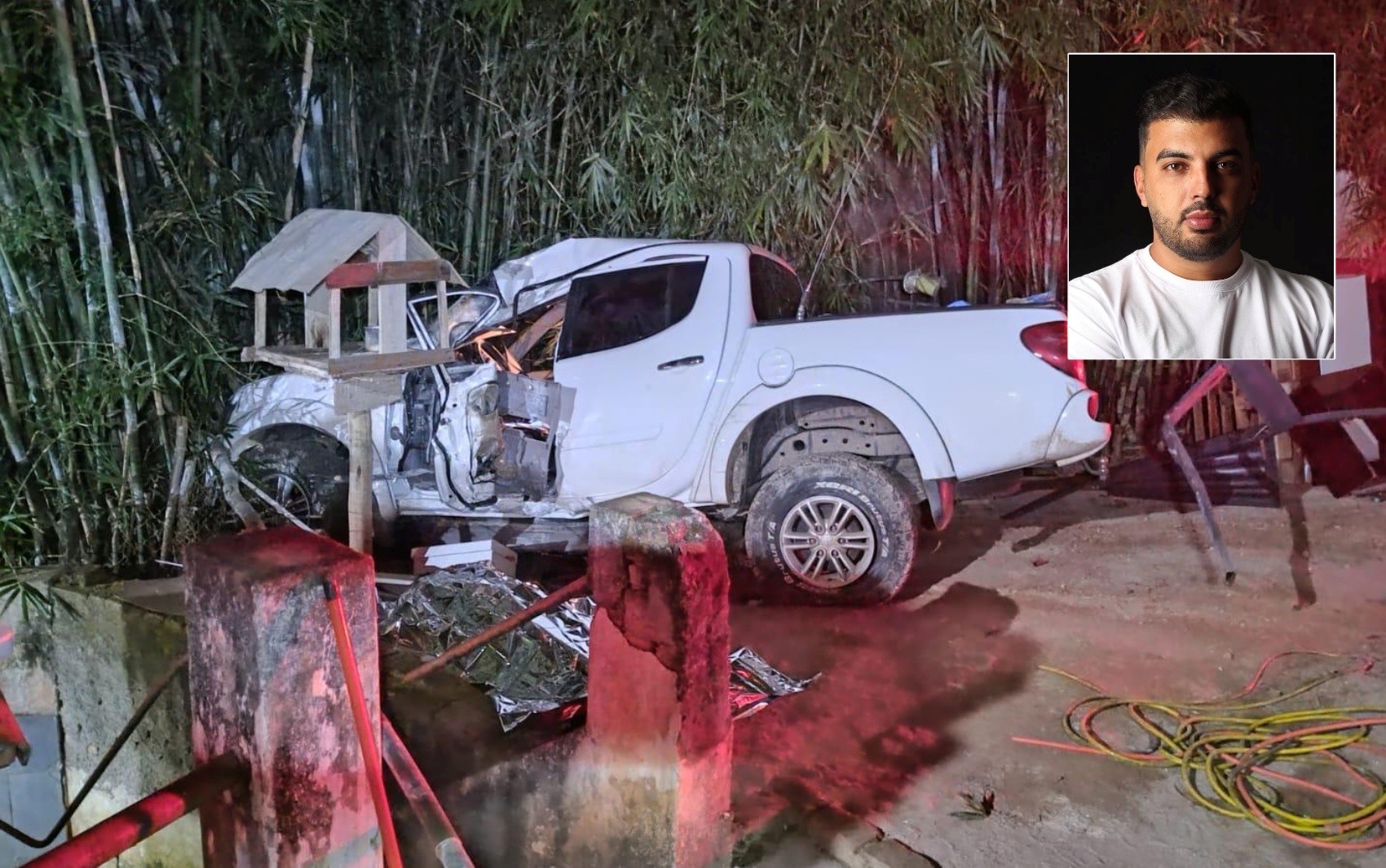 Vereador de Machado morre após acidente de caminhonete