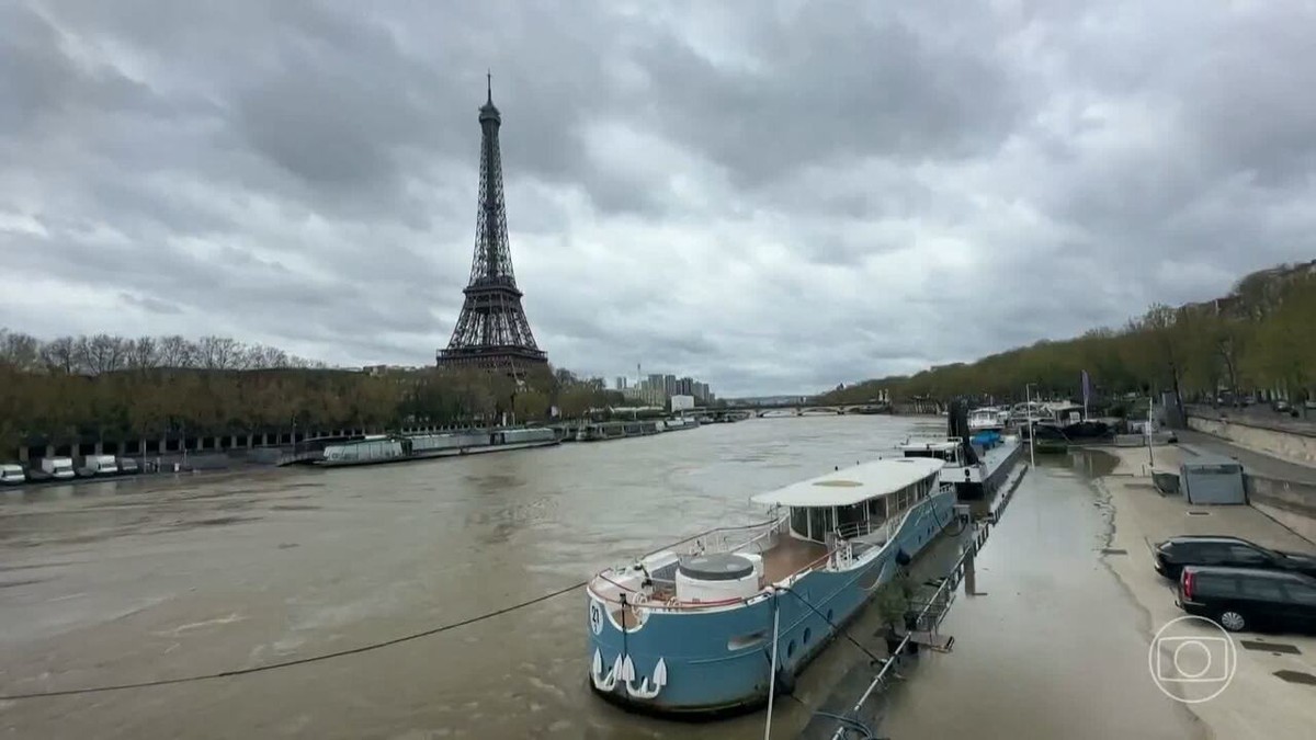 Excesso de chuva preocupa a organização dos Jogos de Paris