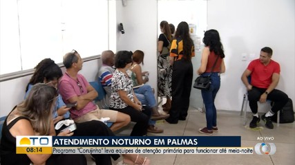 Unidades de saúde irão funcionar até meia-noite; veja como será atendimento em Palmas