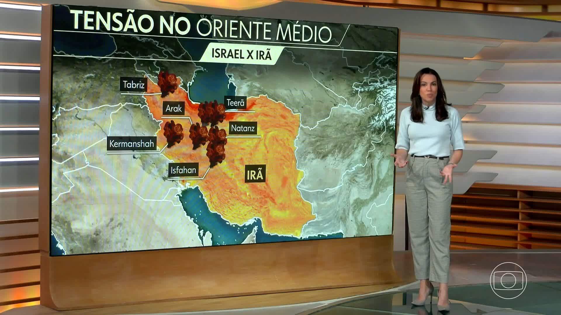 VÍDEOS: Conflito entre Israel e Irã