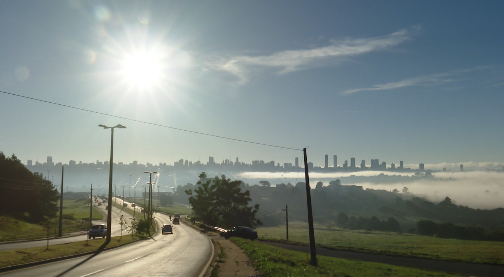 Paraná deve registrar de 5ºC a 30ºC no final de semana; veja previsão do tempo por cidade