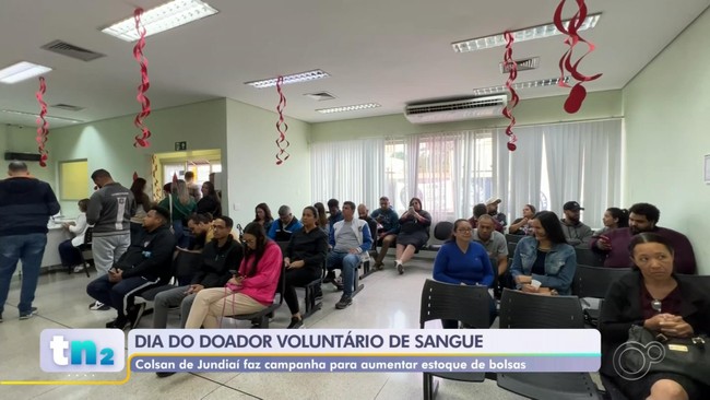 Dia do Doador de Sangue: Colsan de Jundiaí faz campanha para aumentar estoque