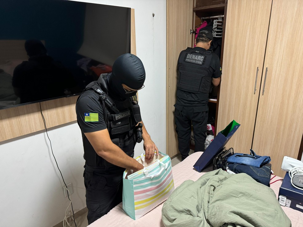 Operação bloqueia R$ 200 milhões de empresas 'fantasmas' no PI e mais três estados — Foto: Divulgação/SSP-PI