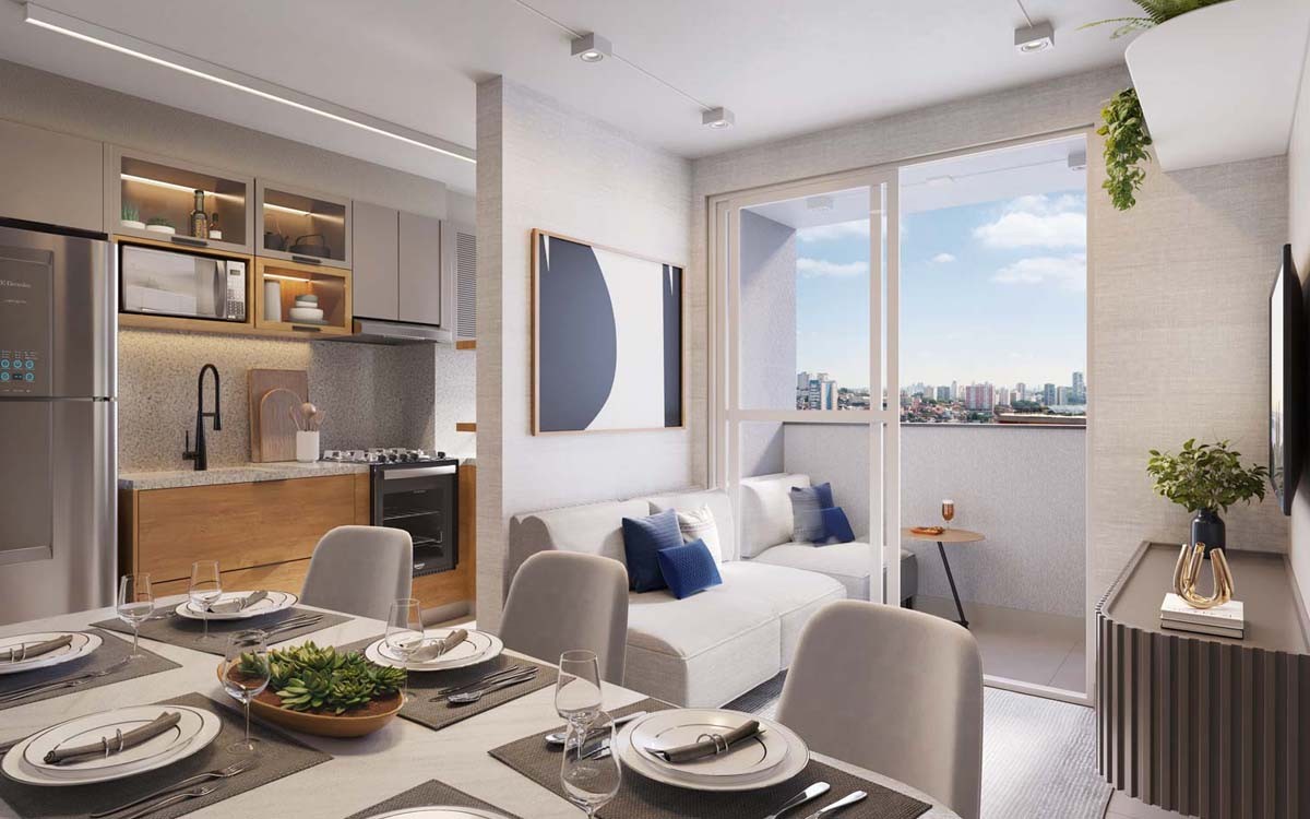 Apartamentos compactos em Mogi das Cruzes: tendência para morar e investir