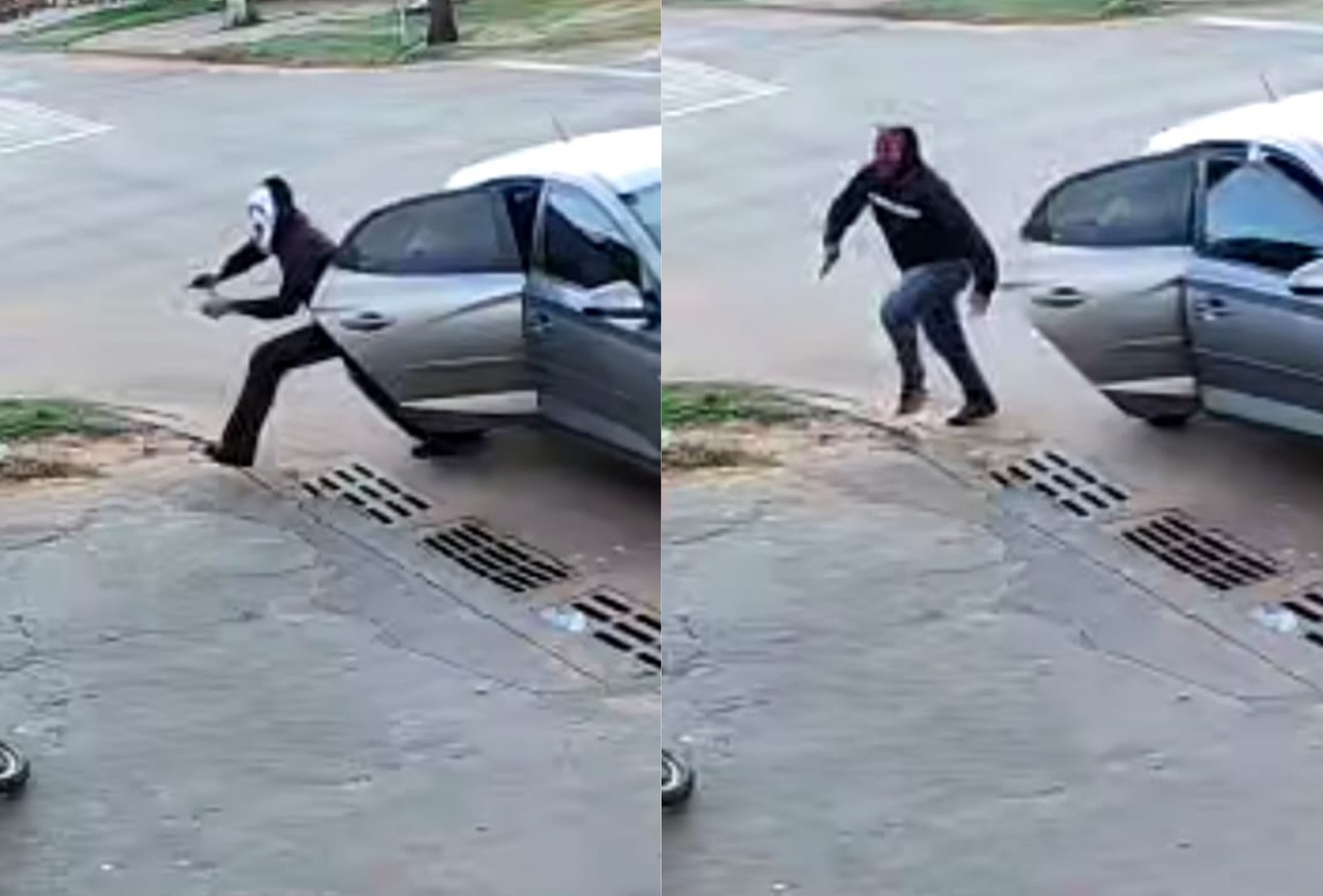 VÍDEO: Assassinos com máscara do Pânico executam homem em conveniência de MS