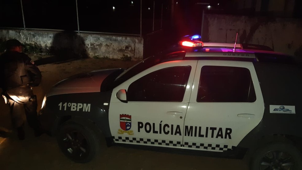 Homem foi morto a tiros em Macaíba, na Grande Natal — Foto: Sérgio Henrique Santos/Inter TV Cabugi