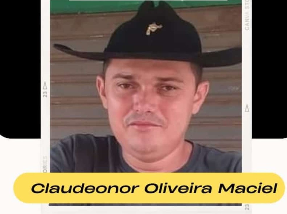 Claudeonor Oliveira era procurado pela polícia — Foto: Divulgação/Polícia Civil