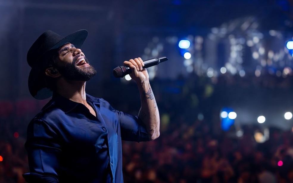 Gusttavo Lima em Marabá, no Pará — Foto: Reprodução/Redes Sociais