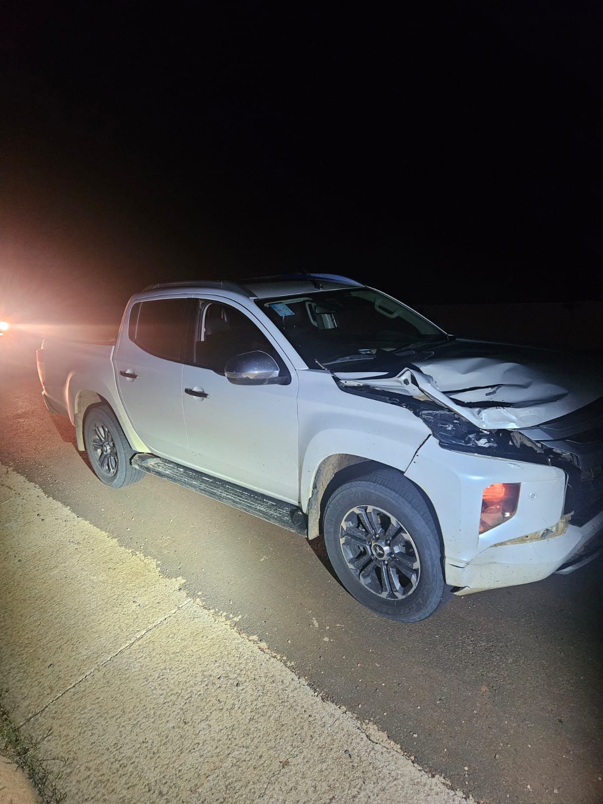 Idoso de 68 anos é atropelado por caminhonete e morre ao tentar atravessar BR-135, em Bocaiuva